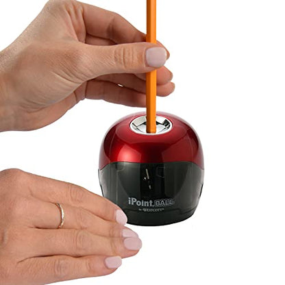 Westcott iPoint Ball Battery Pencil Sharpener - size: Single, style: iPoint Ball