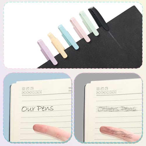 Gel Pens 5-Pack Quick-Dry Smudge-Resistant Ink, Writing Tools for School, Office, Creative Projects | Aesthetic Gift Set for Students/Teachers/Nurses/Professionals (Cotton Cloud) - color: Cotton Cloud