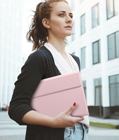 Hamile for iPad 11th 10th Generation Case with Keyboard - 7 Colors Backlit Wireless Detachable Folio Keyboard Cover with Pencil Holder for iPad 11-inch A16 2025 10th Gen 10.9 Inch 2022 (Light Pink) - color: Light Pink
