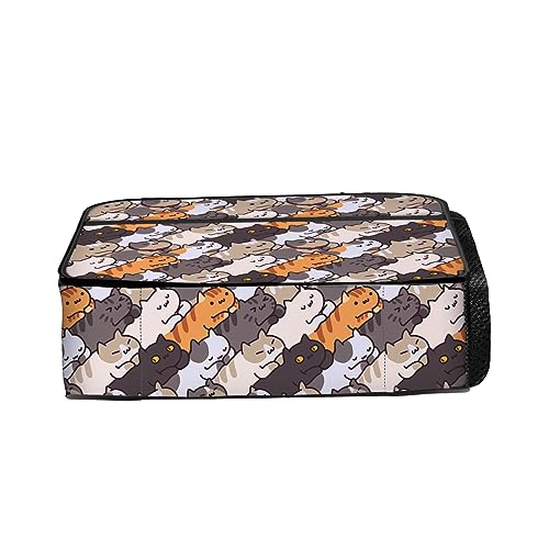 Cat Lunch Bag Reusable Insulated Lunch Box Keep Food Cooler Thermal Lunch Tote for Women Men - color: Cat