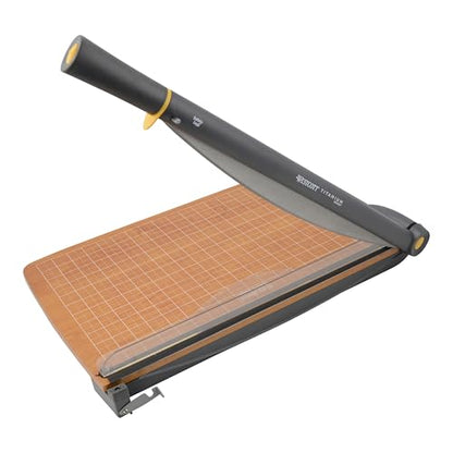 Westcott TrimAir Guillotine Paper Cutter, Paper Trimmer with Sharp and Durable Titanium-Bonded Blade, Maximum Safety Features, 18-Inch, Back to School, School Supplies, Classroom - size: 18-inch