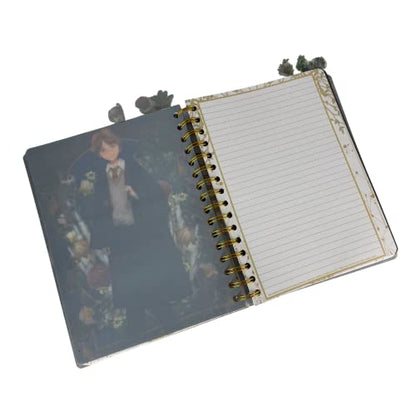 Innovative Designs Harry Potter Tab Journal Notebook, Herbology - Spiral Bound, 144 Lined Pages, 8 x 7 inches - style: Harry Potter Herbology