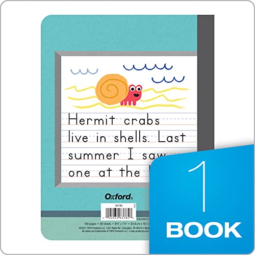 TOPS Primary Journal, 9-3/4" x 7-1/2", Primary Rule, 80 Sheets (63785),White