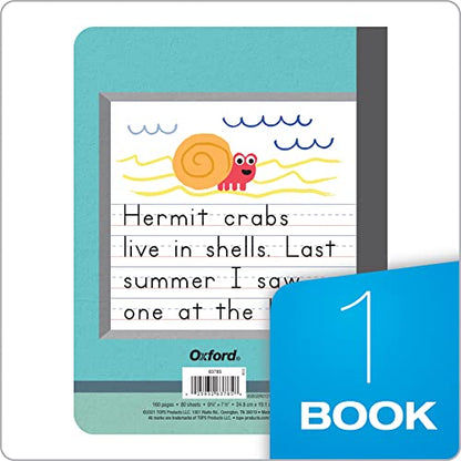 TOPS Primary Journal, 9-3/4" x 7-1/2", Primary Rule, 80 Sheets (63785),White