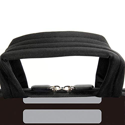 AMARY 13" 13.3" laptop sleeve chromebook case adjustable shoulder strap with handle accessory pocket (Games) - color: Games