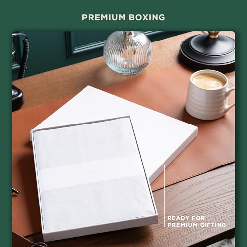 Beechmore Books Blank Sheet Music Notebook – A4 8.5"x11.5" for Songwriters, Musicians & Composers, 156 Thick 120gsm Pages, 10-Staff Perforated Sheets, Vegan Leather Hardcover, Elastic Closure, Gift Box - color: Dartmouth Green
