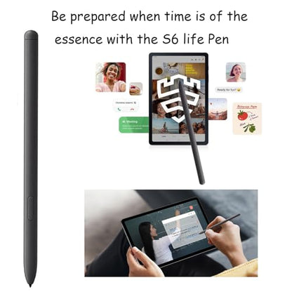 2 Pack Galaxy Tab S6 Lite S Pen Replacement for Samsung Galaxy Tab S6 Lite S Pen (EJ-PP610),Tab S6 Lite Stylus Pen Replacement(Grey) - color: Grey