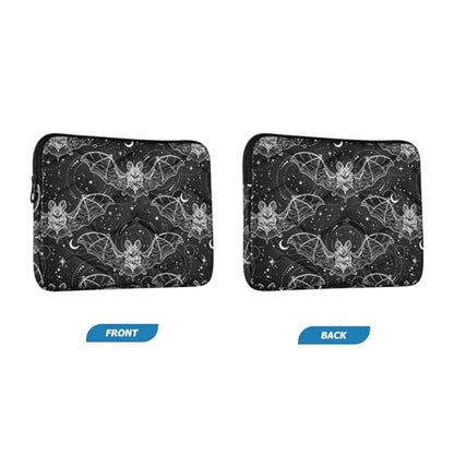 Bat Halloween Laptop Sleeve 13 inch Cute Laptop Bag 14 inch Waterproof Computer Bag for Women Laptop Accessories Computer Cover Bag for Tablet Men - color: Bat Halloween