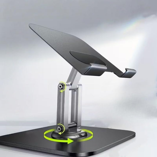 Touch-Screen-Tablet-Computer-Stands -Free Viewing and Ergonomic Angles on Desk, Kitchen, Bed, Obsidian Black - color: Obsidian Black