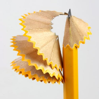 BAZIC Pencil Wood Pre-Sharpened Pencil #2 HB, Latex Free Eraser Yellow Pre Sharpened Pencils for Exam Sketching School Office (12/Pack), 1-Pack | HB graphite, pre-sharpened wood barrel, classroom, tests, homework, standardized exams, daily writing - size: