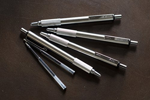 Zebra Pen G-402 Retractable Gel Pen, Stainless Steel Barrel, Fine Point, 0.5mm, Black Ink, 2-Pack - color: 블랙 a, size: 1 Count (Pack of 2)