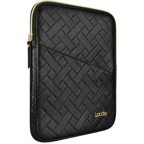 Lacdo Tablet Sleeve Case for 11 inch iPad A16 / 11 inch iPad Air M4 M3 M2 / 11" iPad Pro M5 M4 / 10.9" iPad/10.2" iPad/10.9" ipad Air, 11" Samsung Galaxy Tab A9+ Bag, Fit Magic Keyboard, Elegant Black - color: Elegant Black, size: 9-11 Inch
