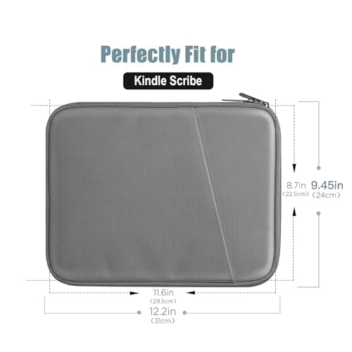 TiMOVO 9-11" Tablet Sleeve Bag for iPad 11-inch A16 2025, iPad 10.9"/10.2"| Air 11 Inch/5th/4th Gen. 10.9", Galaxy Tab A9+/A11Plus 11", Protective Bag with Pocket, Dark Gray - color: Aa-Dark Gray, size: 9-11 Inch