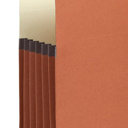 Blue Summit Supplies 10 Expanding File Pockets, Legal Size, 5.5" | 5.5 in expansion, straight tab, legal size, for documents, files, and bulk filing - size: 5.25"