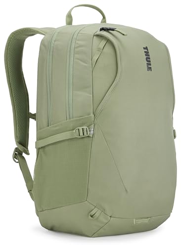 Thule EnRoute Backpack 23L, Elevated 15.6" laptop pocket, 10.5" tablet sleeve, Soft-lined pocket for valuables, TPU zippered pocket for wet/dirty items - color: Quiet Green, size: 23L