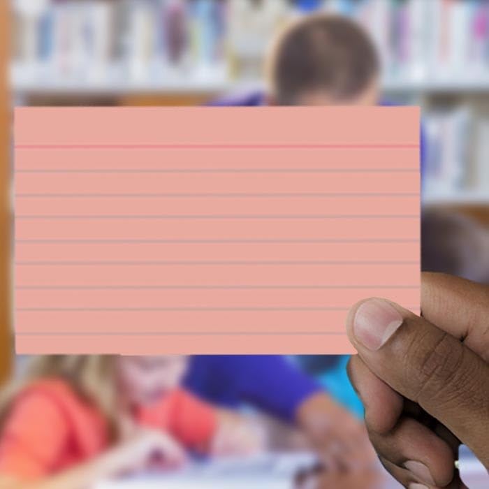 School Smart Ruled Index Cards, 3 x 5 Inches, Salmon, Pack of 100 - color: Salmon, size: 3 x 5 Inches