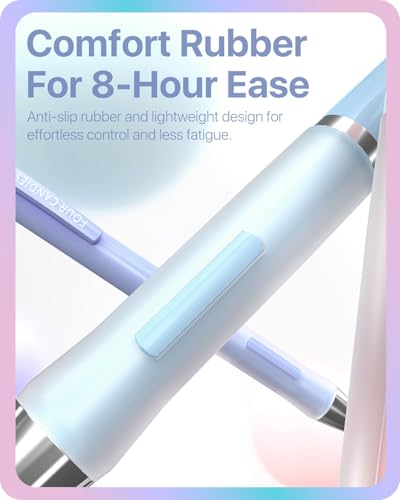 Four Candies 0.5/0.7mm Cute Mechanical Pencil Set, 6 Pack | 360 Leads, 3 Erasers+9 Refills, Storage Case, Non-Slip Grip, Fine & Everyday Lines for Writing & Drawing - style: 0.5mm+0.7mm