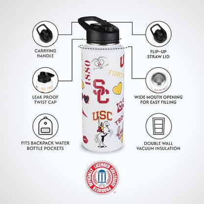 The Memory Company | Licensed NCAA 34oz Team Spirit Water Bottle