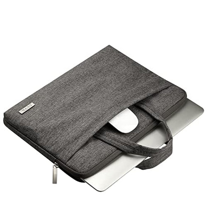 CCPK Laptop Bag 13-13.3 inch for New MacBook Pro 14 Inch M5 A3426 A3427 2026 A3434 2025 M4 A3185 2024 M3 M2 M1 2023 2021 Air Neo Laptop Sleeve Computer Case with Handle Waterproof Briefcase Black Grey