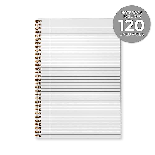 The Lord Is My Strength And My Song Notebook / 5.5" x 8.5" Religious Spiral Notebook / 120 College Ruled Pages / Durable Twin Loop Gloss Laminated Cover / Gold Wire-o Spiral / Made in the USA - color: Multicolor