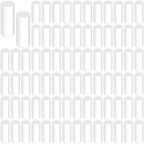 80 Pcs White Refill Erasers for Propelling Pencils, Universal Traceless Eraser Replacement, Mechanical Pencil Eraser Refills for Office, Notebook - color: White,80pcs,11.5x4.3mm