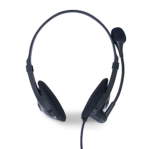 Verbatim Stereo USB Headset with Microphone and in-Line Remote