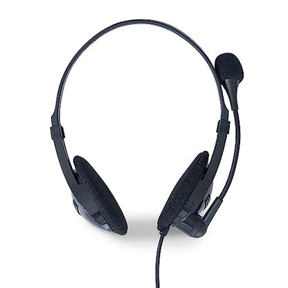 Verbatim Stereo USB Headset with Microphone and in-Line Remote