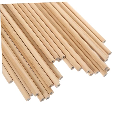 STOBAZA 30pcs Natural Wood Hb Pencils for Sketching Writing and Drawing Lightweight Comfortable Grip Wooden Pencils for Students Artists and Teachers Multi-function Art Supplies