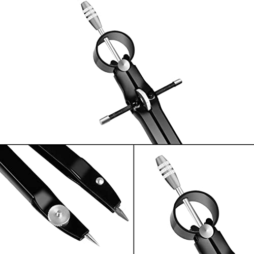 Compass Set Professional Compass Math Geometry Kit Math Precision Painting Round Metal Compass Student Stationery School Supplies Compasses Sets