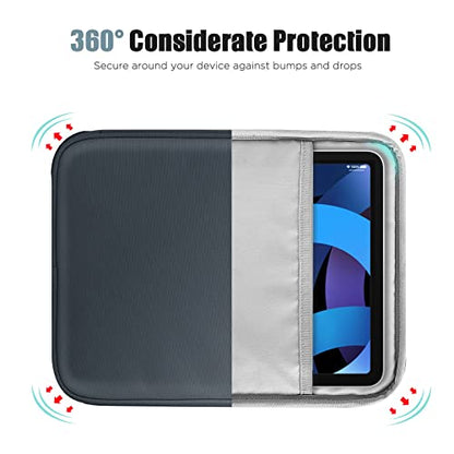 TiMOVO 9-11" Tablet Sleeve Bag for iPad 11-inch A16 2025, iPad 10.9"/10.2"| Air 11 Inch/5th/4th Gen. 10.9", Galaxy Tab A9+/A11Plus 11", Protective Bag with Pocket, Space Gray - color: Space Gray, size: 9-11 Inch