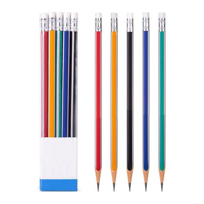 Triangular Graphite Pencil Lightweight Multipurpose for Writing Triangular Professional Pencils with Eraser for Writing
