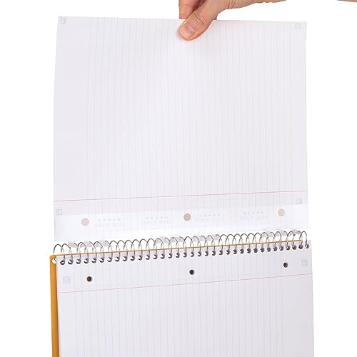 Five Star Insertable Loose Leaf Paper + Study App, Notebook Paper, College Ruled to Add Pages, Reinforced, 8.5 x 11, 75 Sheets per Pack (170015) (Pack of 12) - size: 12 Pack