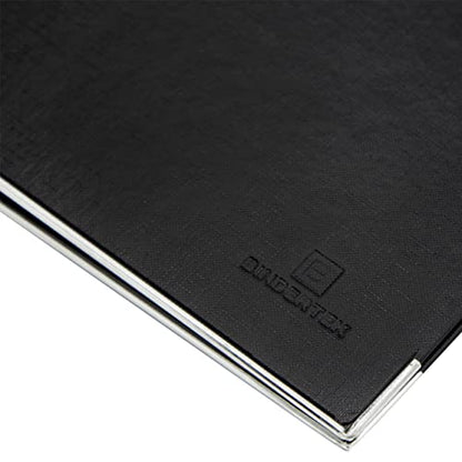 3-Ring Premium Binder - Black, 3" Spine, by Bindertek | 525 Sheet Capacity, 2" D-Rings, Linen-Textured Covers, Steel Reinforced Edges, Spine Label Included - color: Black, size: 3" Spine