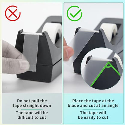 OWLKELA 12 Rolls Matte Adhesive Tape, Matte Finish Invisible Tape, Foggy Translucent Tape Great for Correction and Labeling, Compatible with Standard Tape Dispenser, 0.7 in x 1000 Inches - size: 12 pcs
