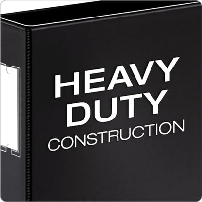 Cardinal 12112 D-Ring Reference Binder, HVY-Duty, 1-Inch Cap.,11-Inch x17-Inch, BK - size: 1-Inch