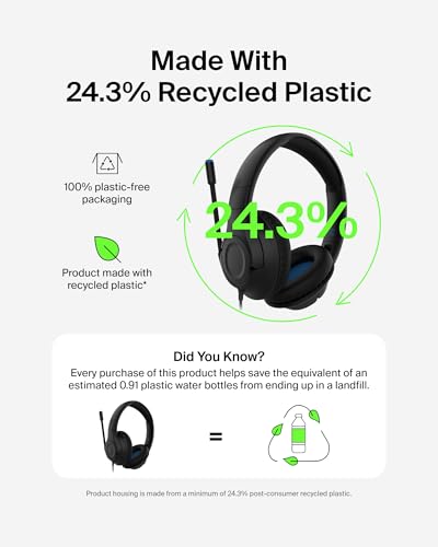 Belkin SoundForm Inspire Wired Over-Ear Headset for Kids, Online Learning & Travel w/Built-in Boom Mic, 85dB Safe Volume Limit - USB-C & 3.5mm - Compatible w/iPhone, iPad, Galaxy & More - Black - color: Black, style: Wired