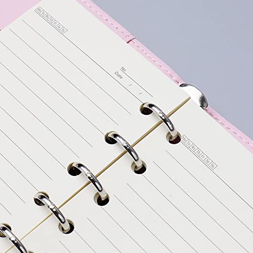 A7 Lined Refill Paper 3 Pack Loose Leaf 6-Hole Filler Paper Refills Planner Binder Insert, 120 Sheets/240 Pages Binder Notebook Papers for A7 Travel Journal Diary - size: A7