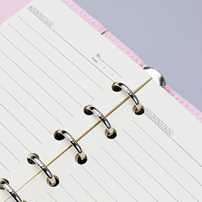 A7 Lined Refill Paper 3 Pack Loose Leaf 6-Hole Filler Paper Refills Planner Binder Insert, 120 Sheets/240 Pages Binder Notebook Papers for A7 Travel Journal Diary - size: A7