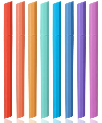 Mr. Pen- Aesthetic Highlighters No Bleed, 8 Pack, Chisel Tip | Cute Bible Highlighters Assorted Colors for Journaling, Highlighting, Underlining, Fast Dry, Back to School Supplies - color: Jewel Tones, size: 8 Pack
