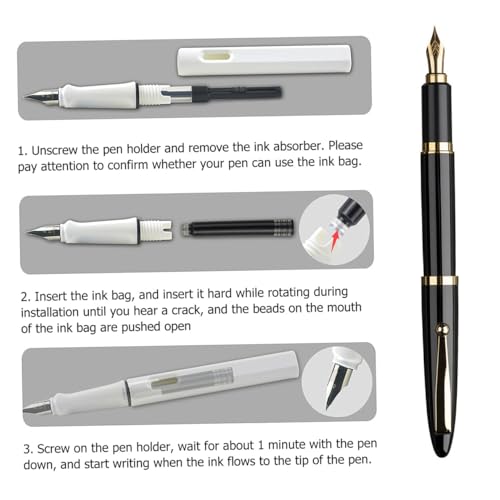 50pcs Erasable Ink Refills for Fountain Pens Absorbent Cartridges for Students and Office Use Easy Ink Filling for Smooth Writing
