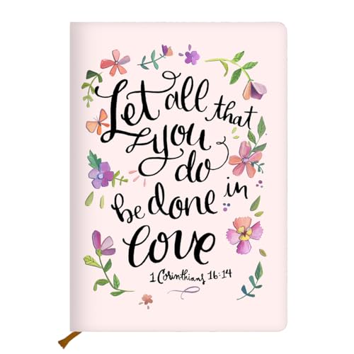 Bible Verse Gifts for Women, College Ruled Notebook, Christian Hard Shell Journal Notebook, Inspirational Hardcover Notebooks, Journals for Writing Planner Note Taking 200 Sheets (5.8 x 8.3) - color: Multi 1147