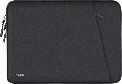 Laptop Case 15.6 inch,Traveling Shockproof Protective Computer Sleeve Cover | Laptop Case with Accessories Pocket, Laptop Cover Compatible with MacBook Air/Pro 13-13.3 inch, MacBook Pro 14 inch, Black - color: Black, size: 15.6 inch
