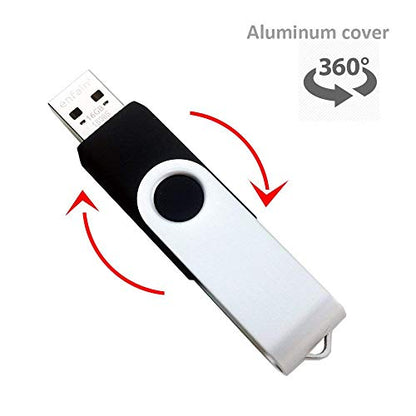 Wholesale (Small Capacity) 1MB,16MB,64MB,128MB,512MB USB Flash Memory Stick Pen Drive Storage Thumb Swivel U Disk (5 Pack - 1GB) - size: 5 Pack - 1GB
