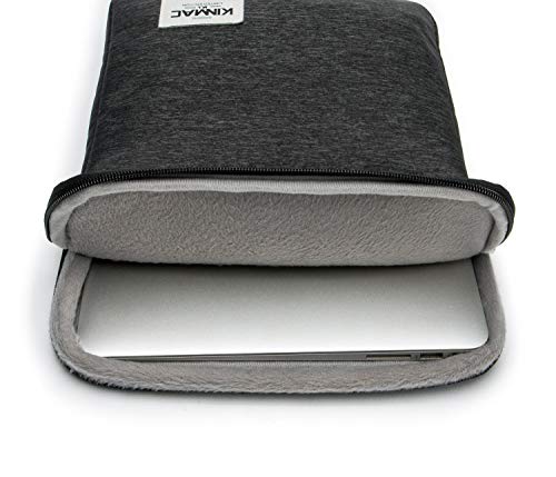 Kinmac 360° Protective Vertical Laptop Sleeve Case Cover Bag with Pocket for MacBook Pro 14 inch,14 inch-14.4 inch HP Lenovo Dell ASUS Acer Laptop (Black) - color: Black, size: 13.5 inch-14 inch
