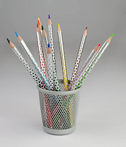 Kores - Kolores Magik, Erasable Colouring Pencils - Includes Rubber - Pencil Set, Colour Pencils - Coloured Pencils with Soft Lead, Triangular Shape, FSC Wood - Set of 12 in Assorted Colours
