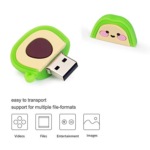 32GB USB Flash Drive Cute Nuts Model Memory Stick, Pack of 3 Pcs, Gift for Students and Children - color: Nuts Model 32GB*3