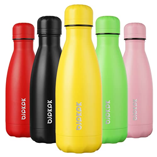 BJPKPK Stainless Steel Water Bottles 12oz Insulated Water Bottle for Travel Sports,Goldenrod - color: A-Goldenrod, size: 12 Ounces