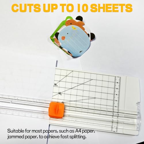 Paper Cutter Slider Mini Small,14 Inch Paper Trimmer,Papercutter Slicer