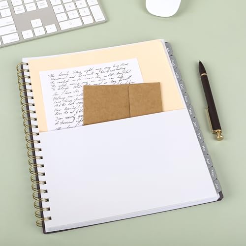 Mead Planner 2026-2027 Weekly & Monthly Academic 15-Month April-June, 8.5" x 11", Ground Coffee (CAW62004) - color: Ground Coffee, size: 8.5"W x 11"H, style: 2026-2027
