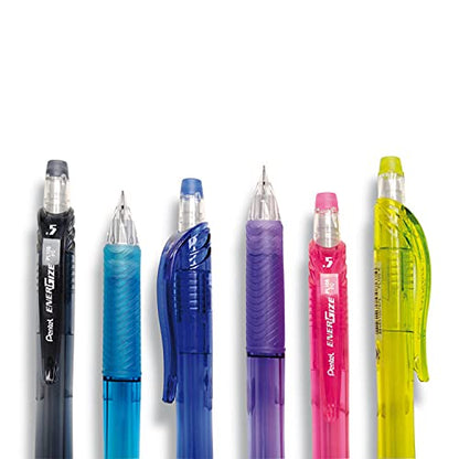 Pentel EnerGize-X Mechanical Pencil 0.5mm Black Barrel, Box of 12 (PL105A) (Pack of 2) - size: 12 Count (Pack of 2)